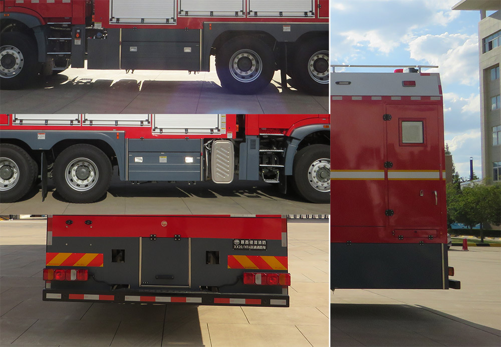 银河牌BX5190TXFXX20/HT6洗消消防车公告图片