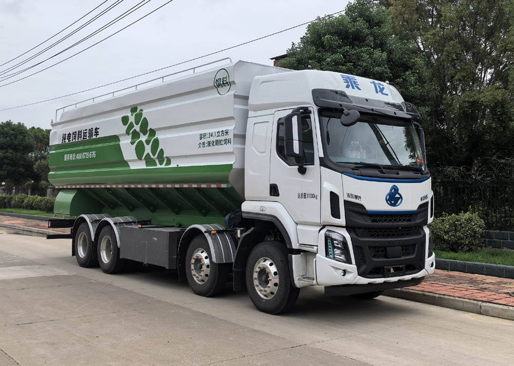 YG5310ZSLBEV型纯电动散装饲料运输车图片