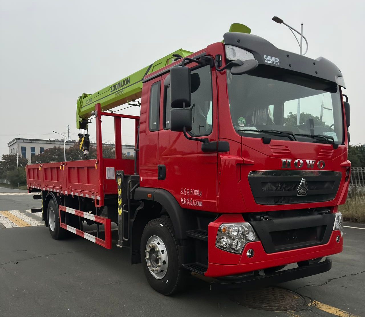 ZLM5180JSQZZ型随车起重运输车图片