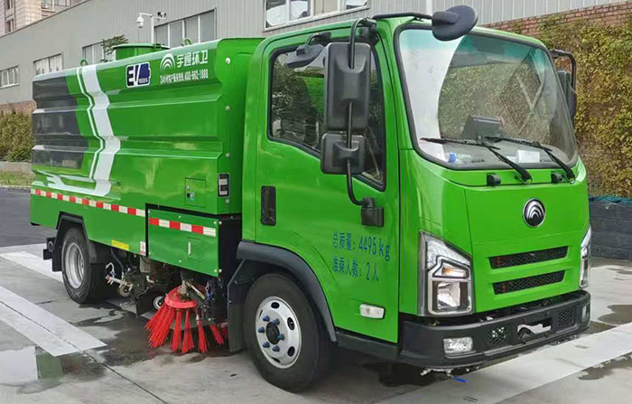宇通牌YTZ5043TXSD0BEVA纯电动洗扫车