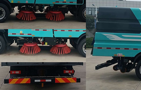 宇通牌YTZ5122TSLD0BEVA纯电动扫路车公告图片