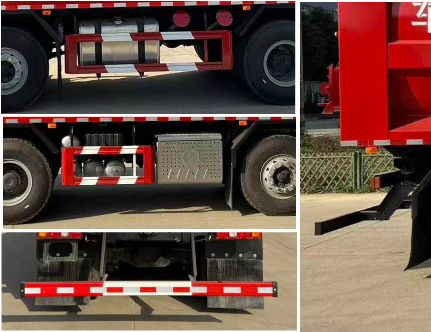 龙力驰牌HHZ5310TSGSX6压裂砂罐车公告图片