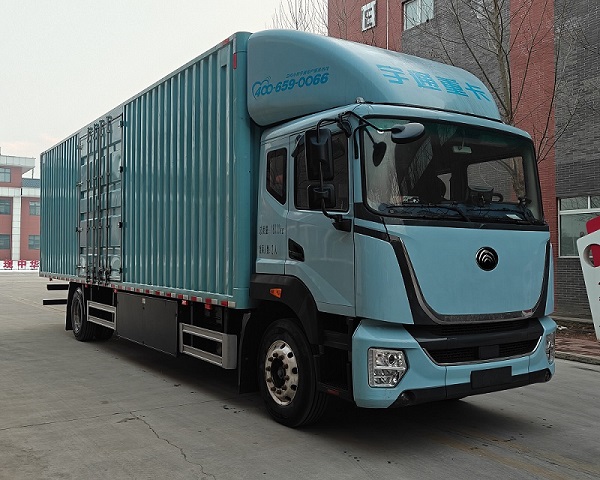 ZKH5180XXYP1BEV1 宇通牌纯电动厢式货车图片