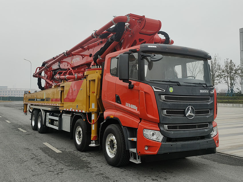 三一牌SY5552THBF混凝土泵车