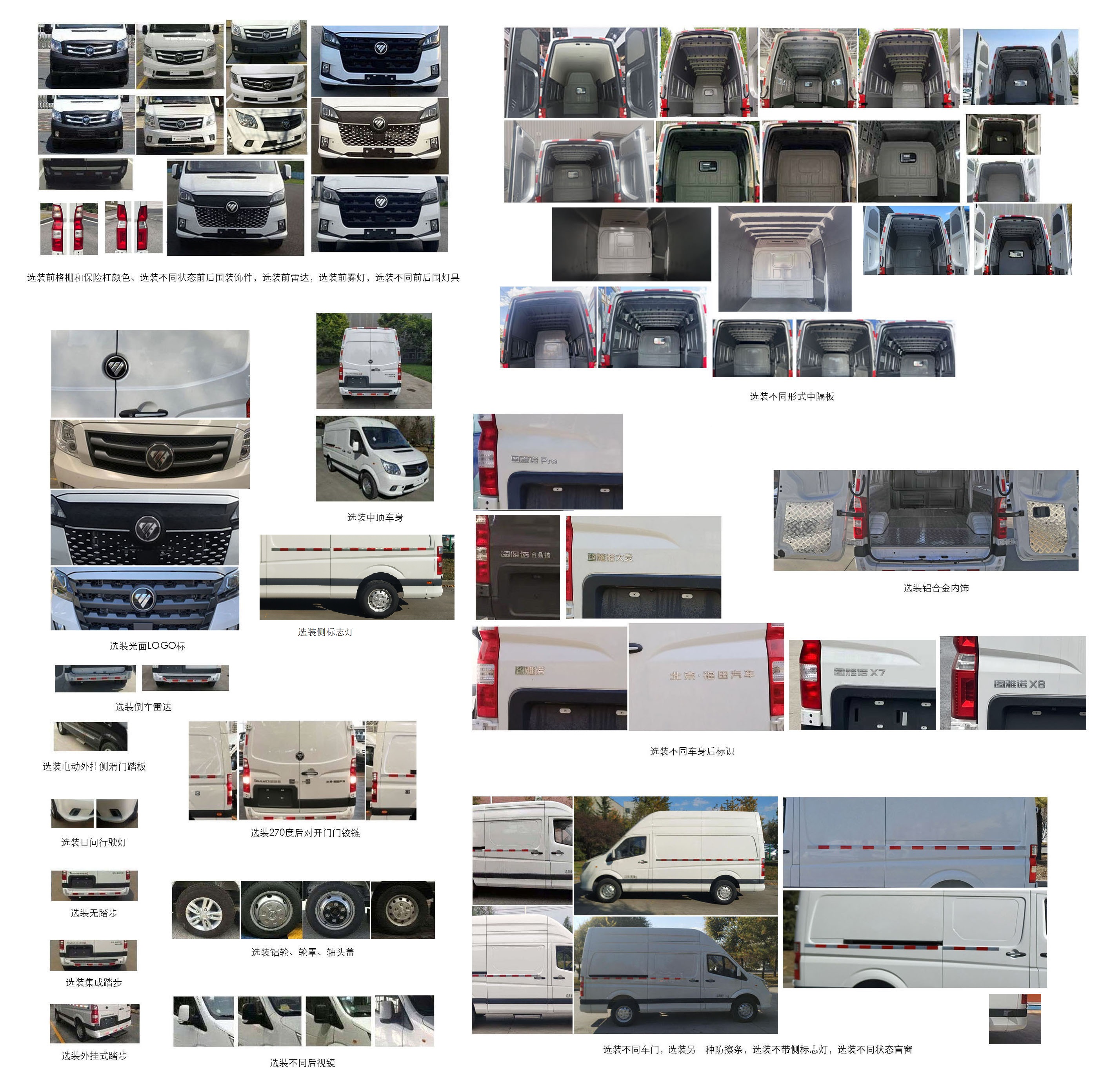福田牌BJ5048XXY-X9厢式货车公告图片