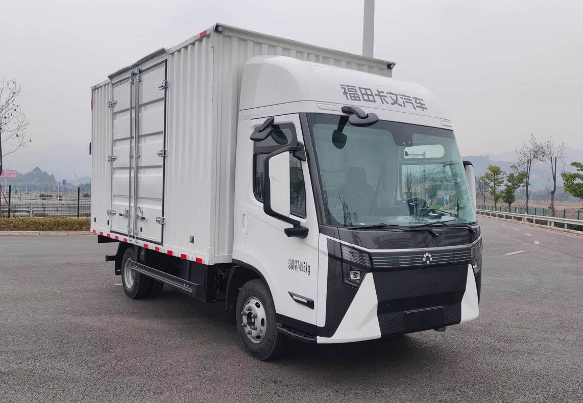 BJ5070XXYEVZB 福田牌纯电动厢式货车图片
