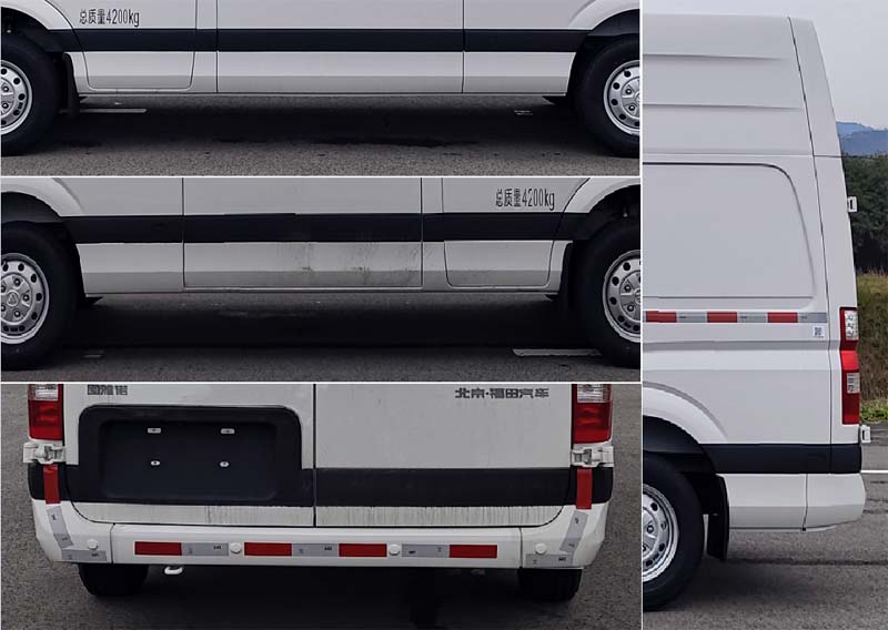 福田牌BJ5048XXY-Q3厢式货车公告图片