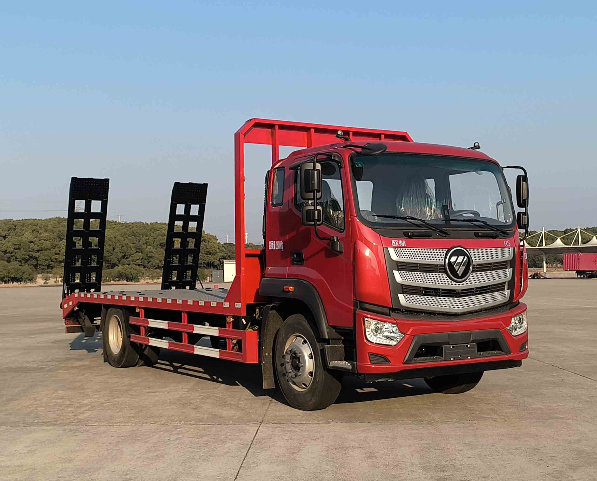 福田牌BJ5166TPB-6K平板式货车
