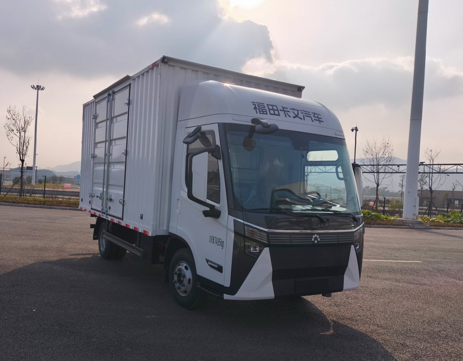 BJ5070XXYEVZA 福田牌纯电动厢式货车图片