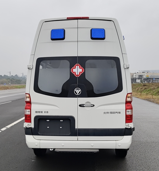 福田牌BJ5048XJH-W2救护车公告图片