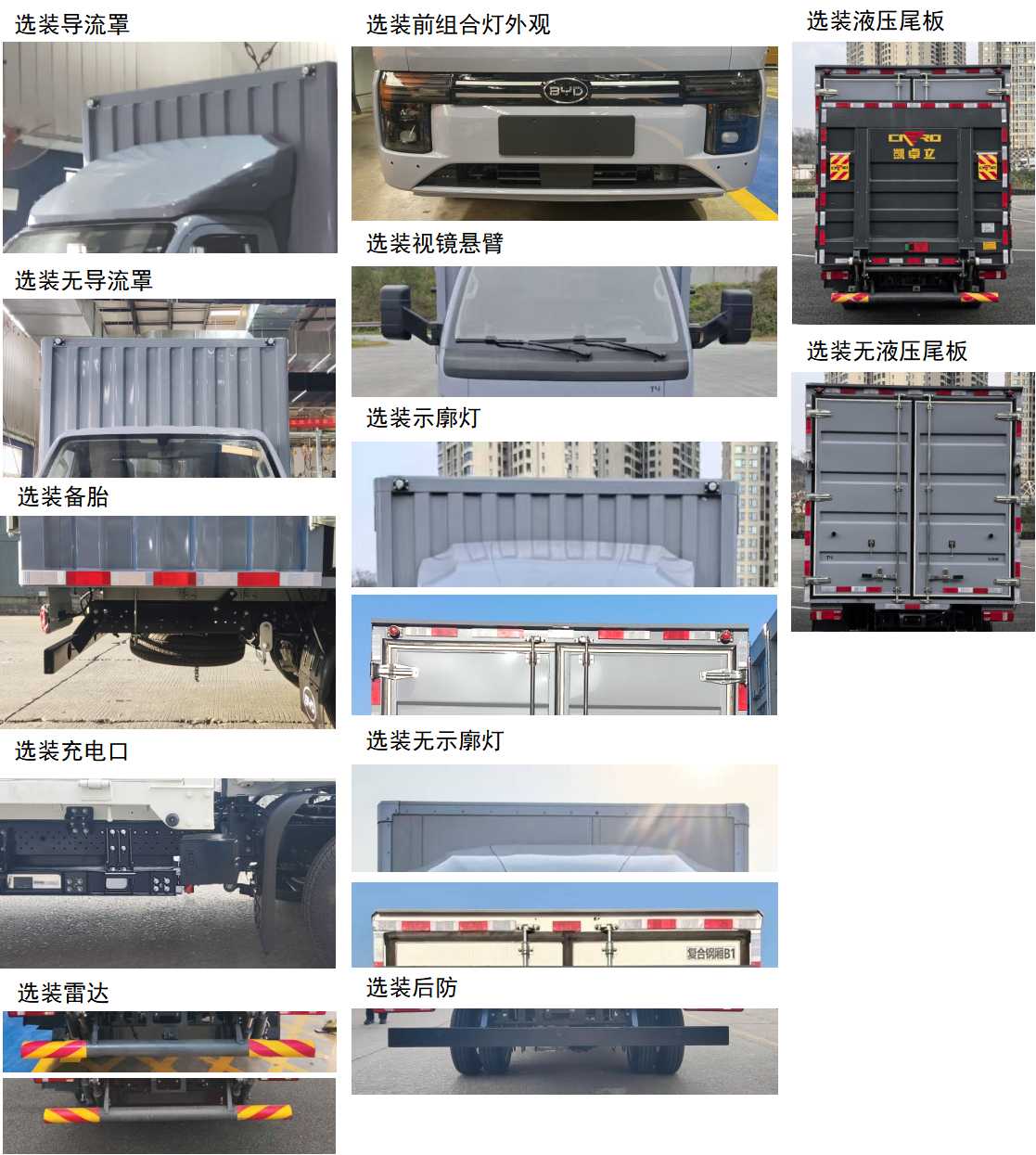 比亚迪牌BYD5044XXYBEV1纯电动厢式货车公告图片