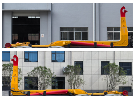 欧威沃牌CXK5255ZXX6BDFH车厢可卸式垃圾车公告图片