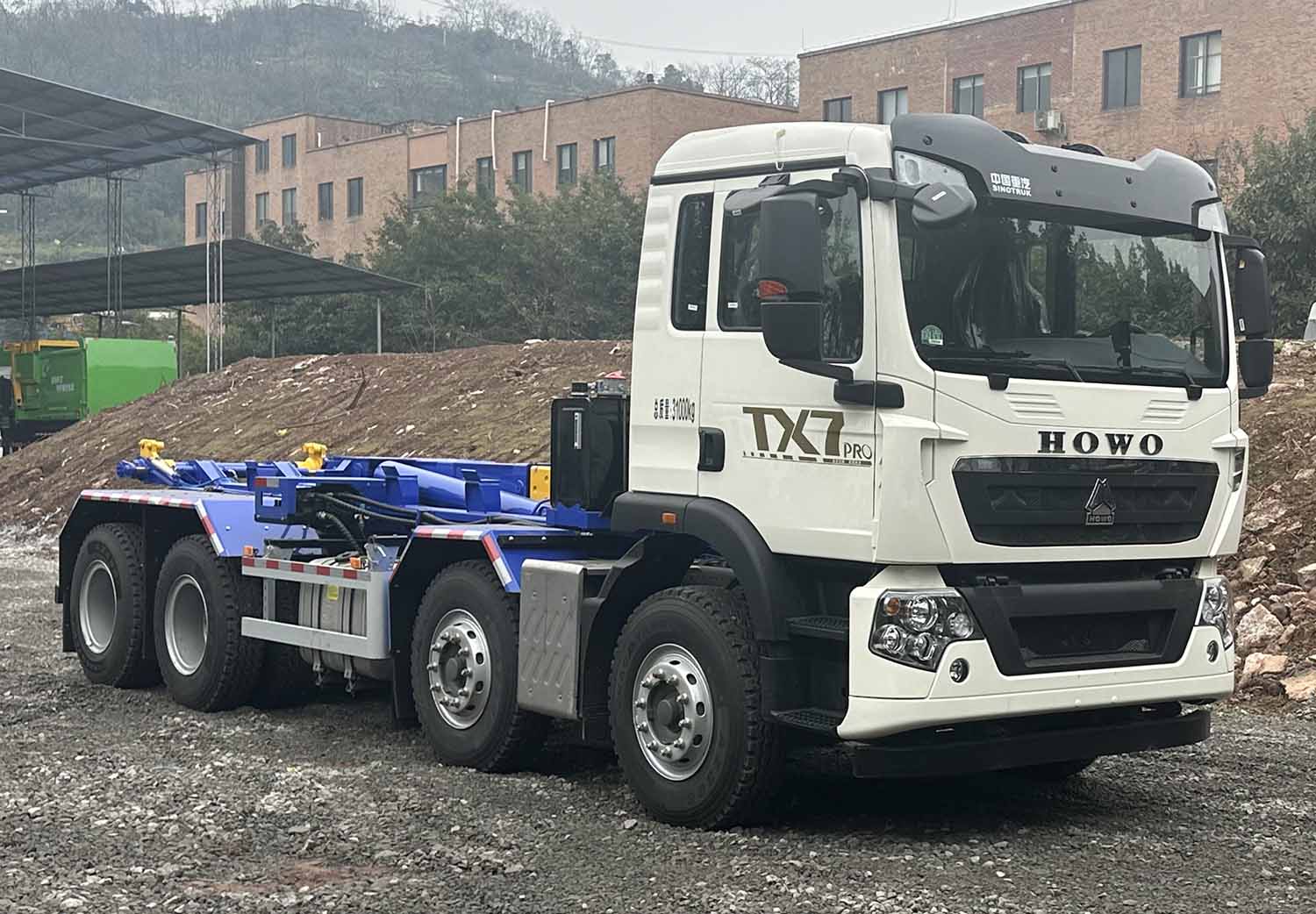 山花牌JHA5315ZXXZZG6车厢可卸式垃圾车