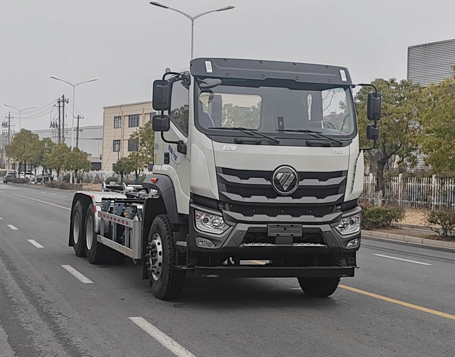海沃牌HWJ5250ZXXBJE6车厢可卸式垃圾车