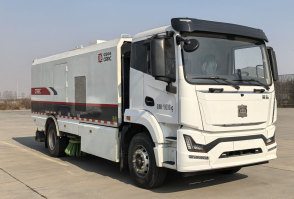 纯电动扫路车