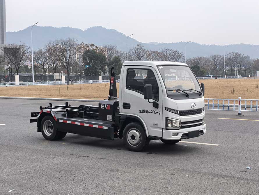 三一牌SYS5040ZXXSDABEV纯电动车厢可卸式垃圾车