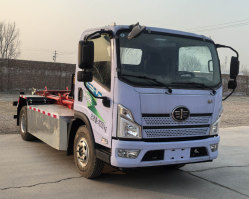 解放牌CA5110ZXXP40L2BEVA84纯电动车厢可卸式垃圾车