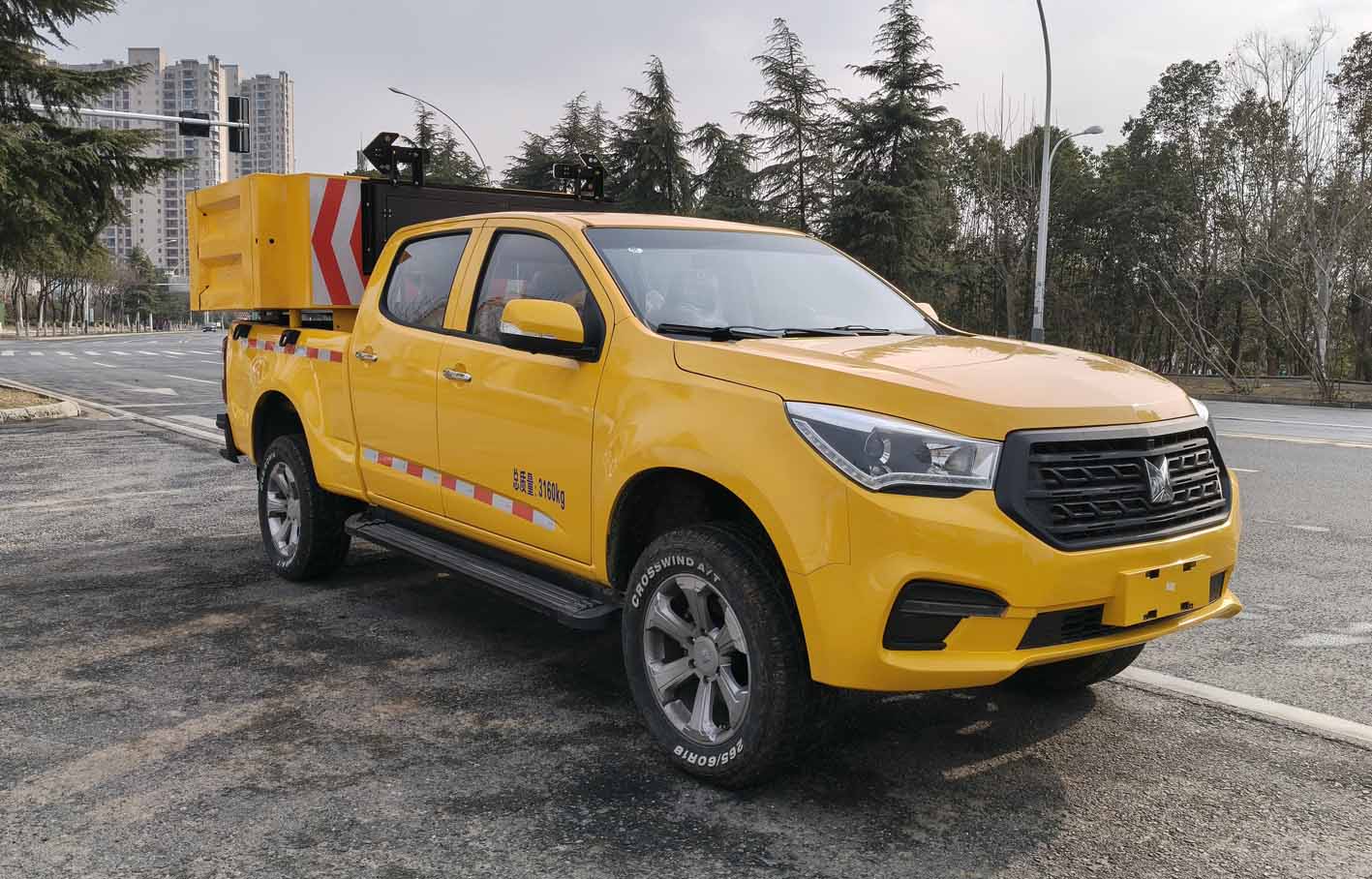 悍拓牌JSH5030TFZ防撞缓冲车
