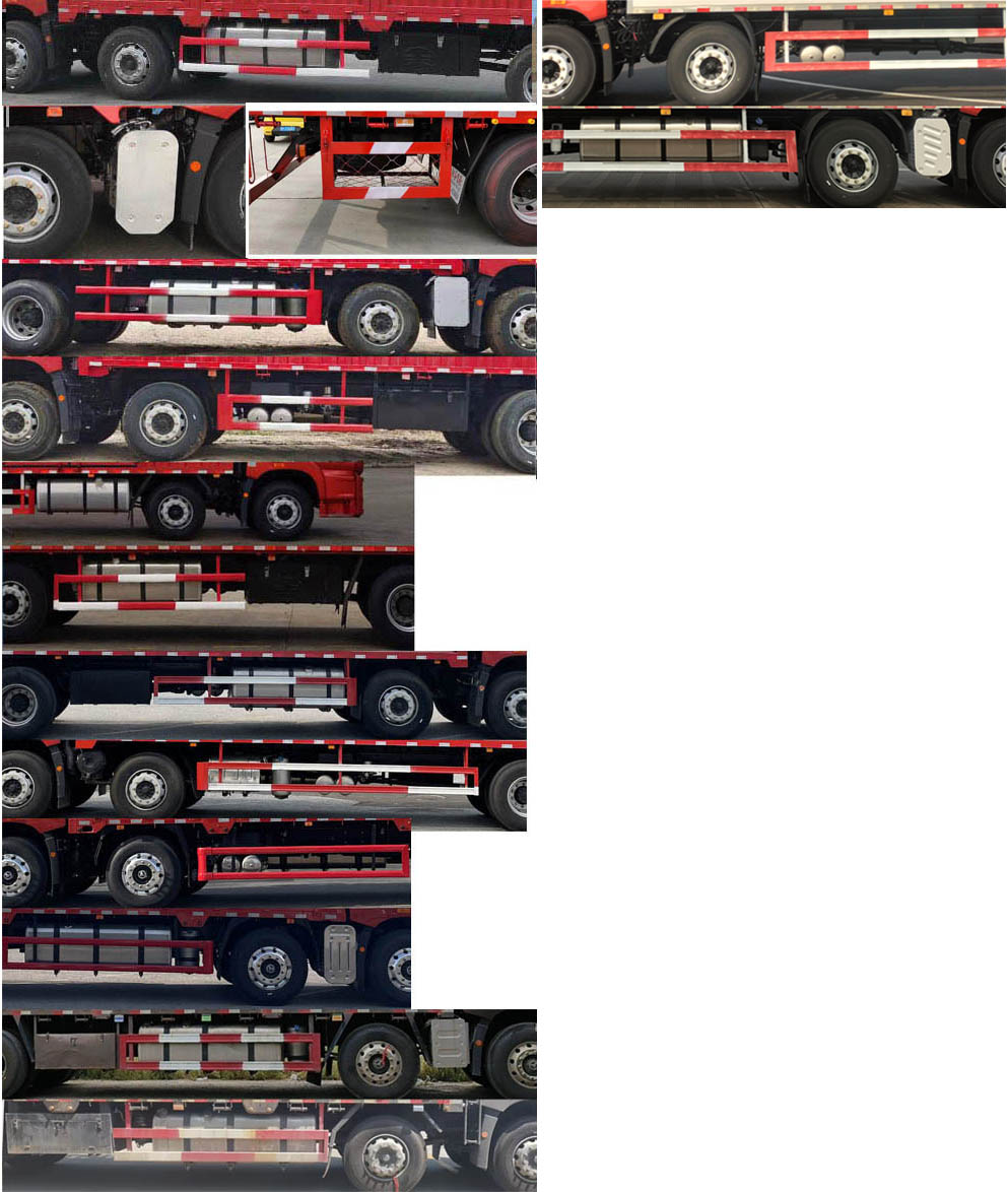 解放牌CA5250CCYP26K2L5T3E6A80仓栅式运输车公告图片