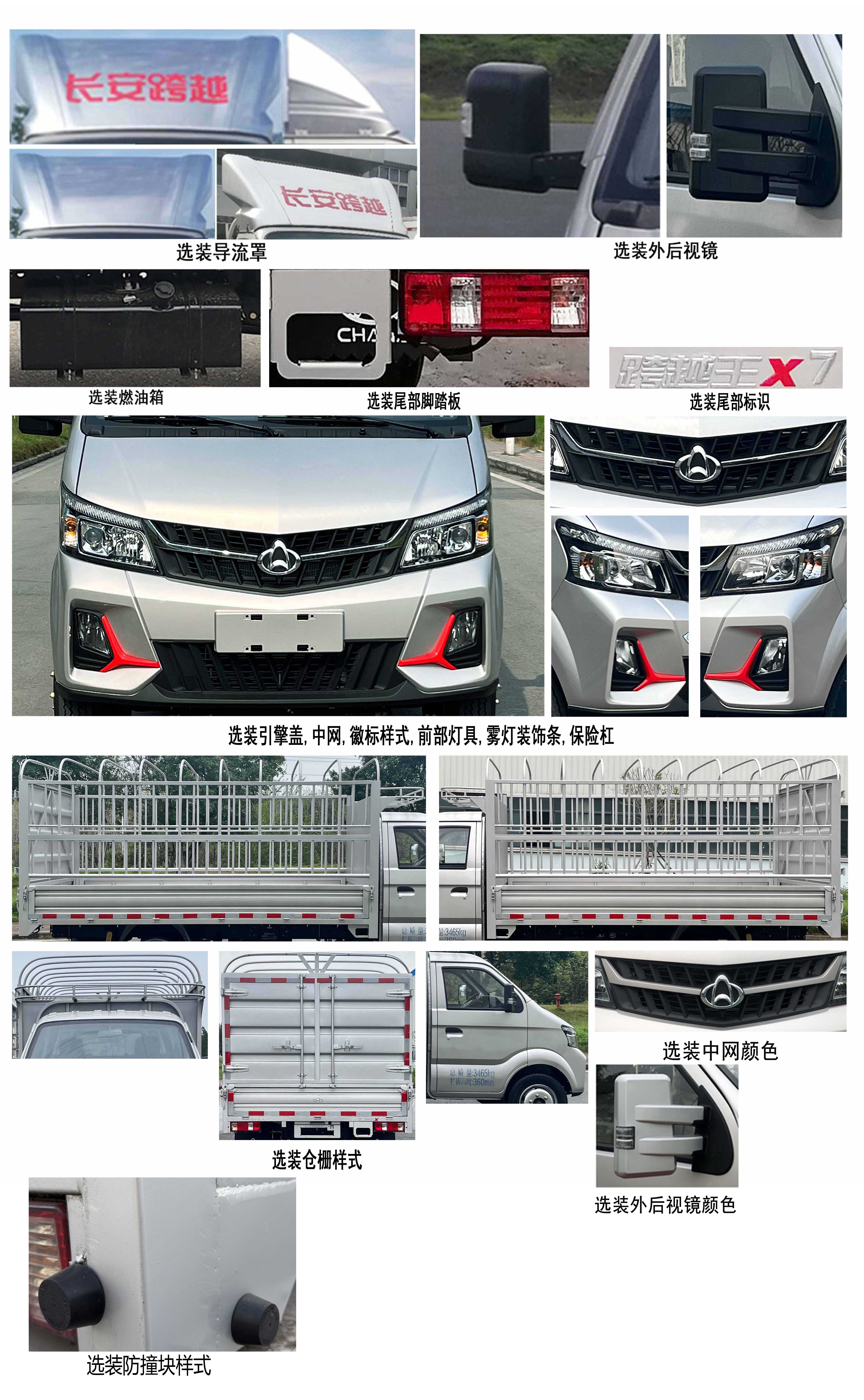 长安牌SC5031CCYFRD63仓栅式运输车公告图片
