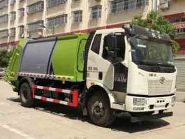 解放J6L CLW5180ZYSC6压缩式垃圾车