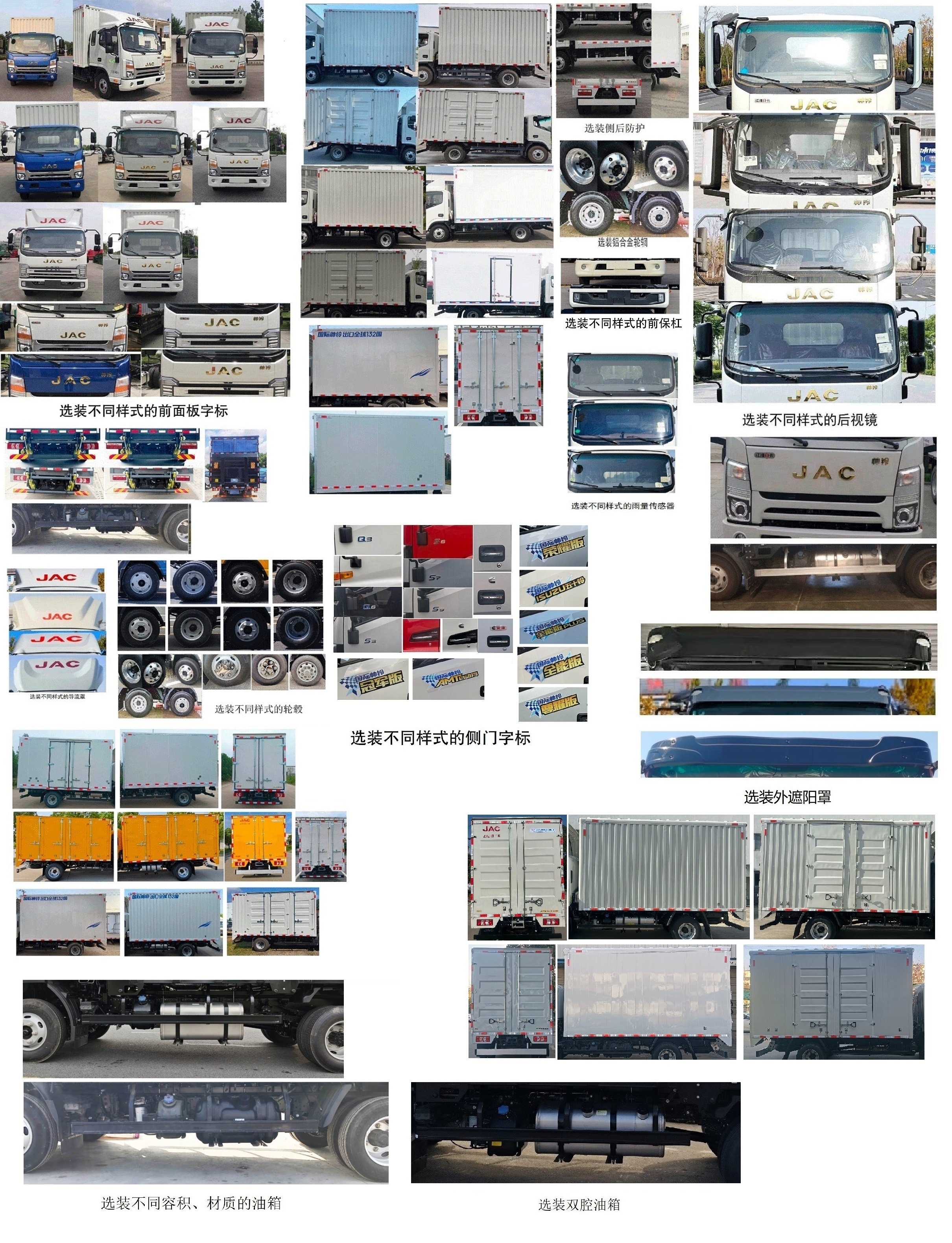 江淮牌HFC5043XXYP71K1C7S厢式运输车公告图片