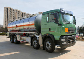 岱阳牌TAG5321GRY铝合金易燃液体罐式运输车