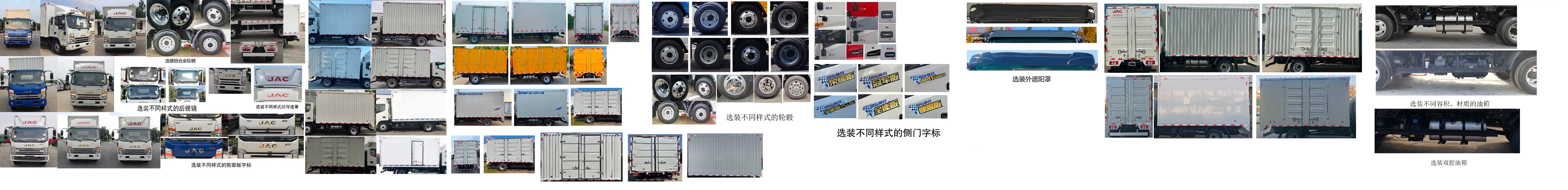 江淮牌HFC5043XXYP71K5C7S厢式运输车公告图片