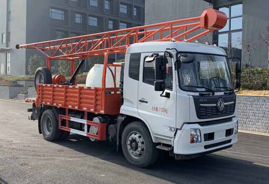 楚飞牌CLQ5110TZJ6D钻机车公告图片