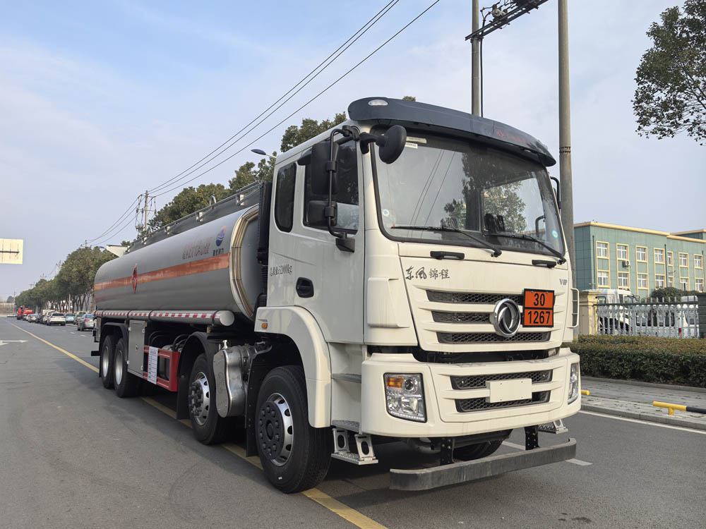 润知星牌SCS5320GRYEQ6易燃液体罐式运输车