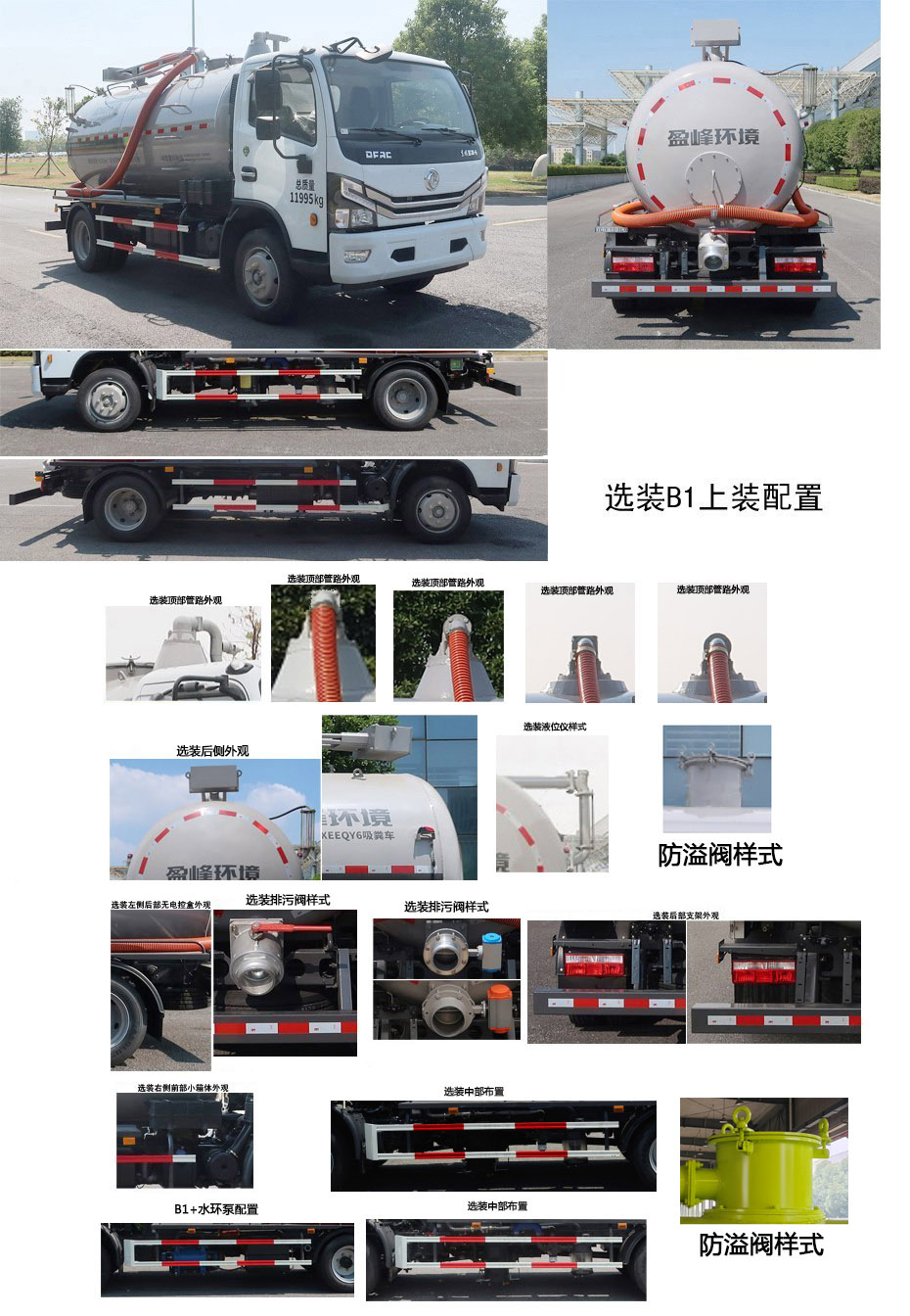 中联牌ZBH5120GXEEQY6吸粪车公告图片