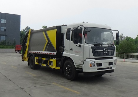 CLW5180ZYS6KL 程力威牌压缩式垃圾车图片