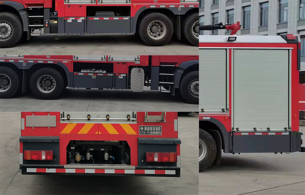 银河牌BX5200TXFXX30/HT6洗消消防车公告图片