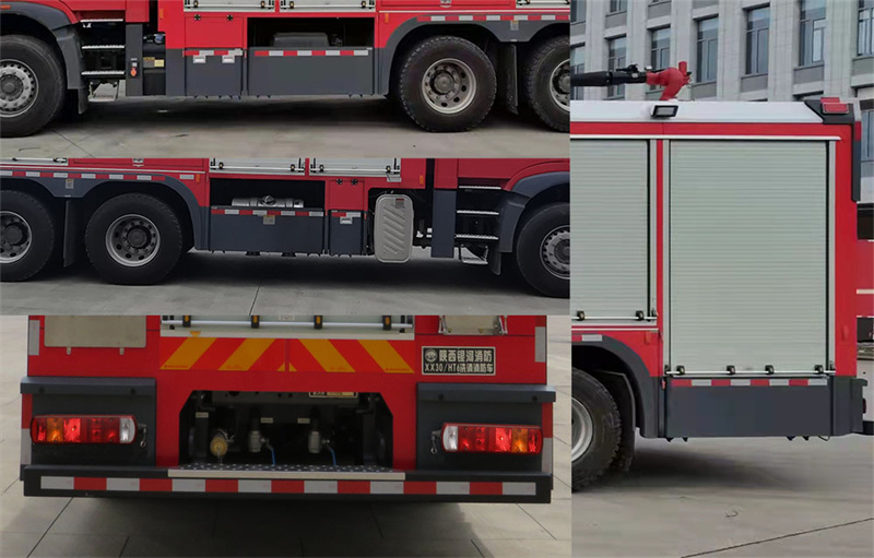 银河牌BX5200TXFXX30/HT6洗消消防车公告图片