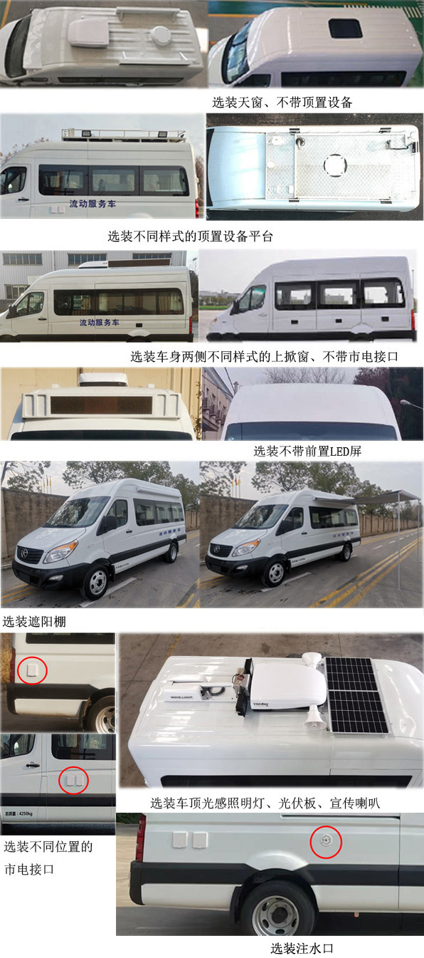 江淮牌HFC5049XDWK1HS流动服务车公告图片