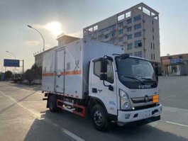腐蚀性物品厢式运输车