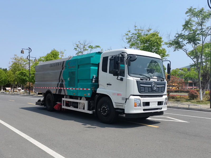 程力威牌CLW5180TWQD6道路污染清除车