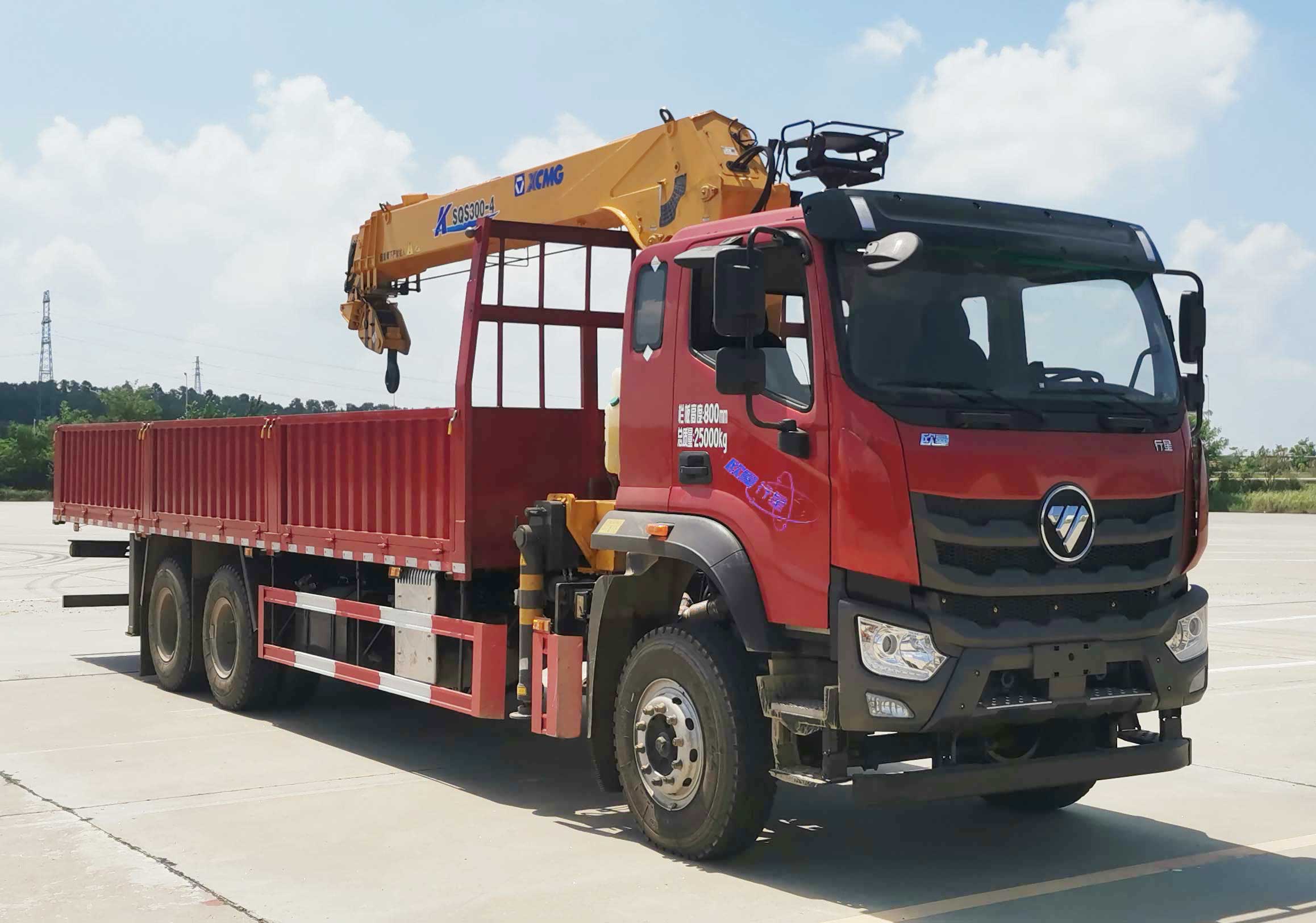 歐曼牌BJ5251JSQY6DPS-01隨車起重運輸車公告圖片