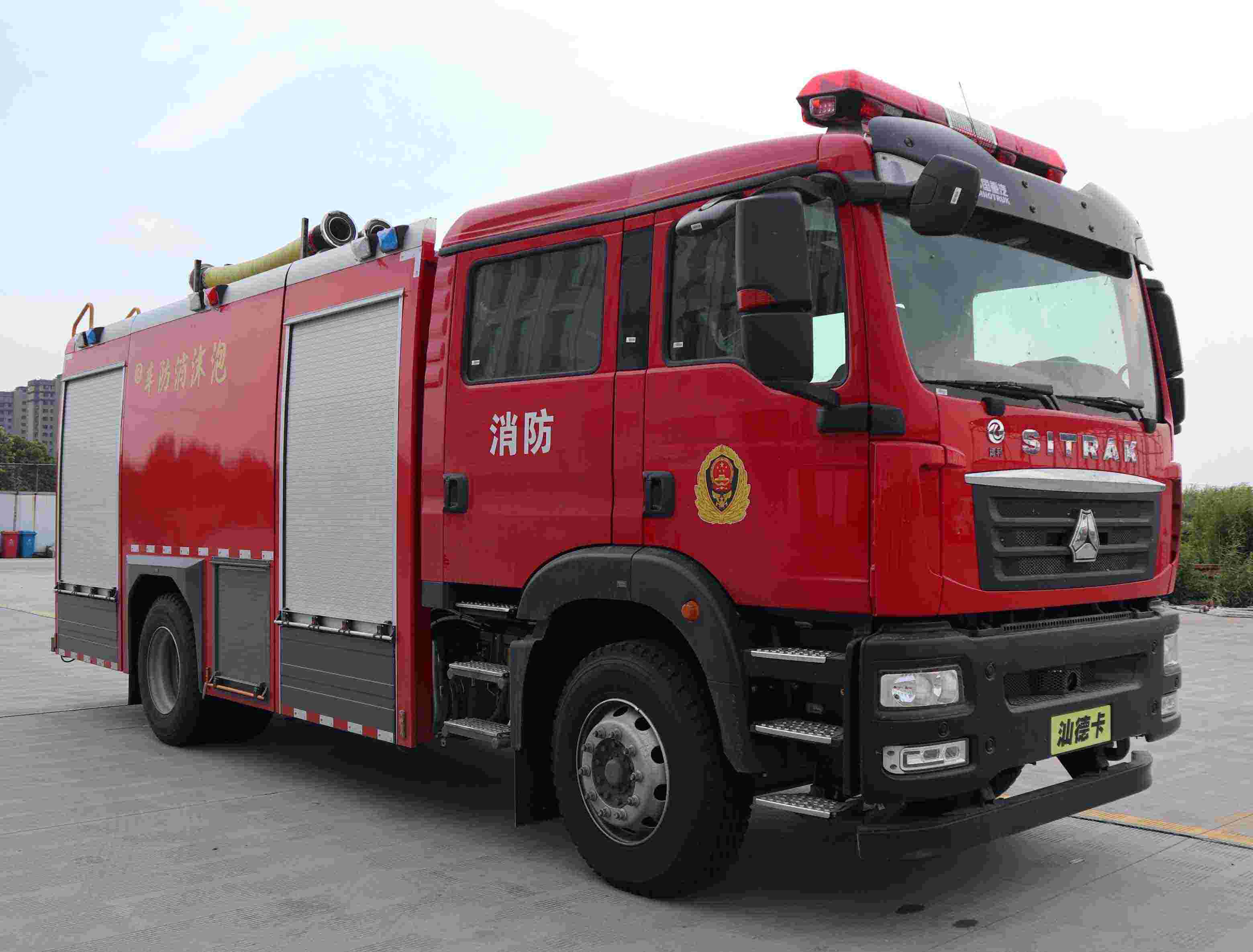 博利牌BLT5190GXFPM80/S6泡沫消防車公告圖片
