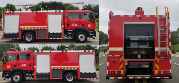 博利牌BLT5190GXFPM80/S6泡沫消防車公告圖片