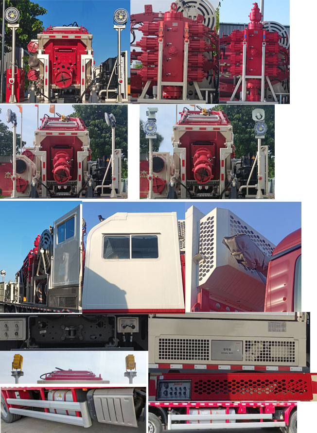 杰瑞牌JR5421TLG連續(xù)油管作業(yè)車公告圖片
