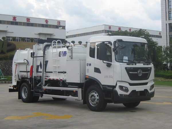 福龍馬牌FLM5181TCADFBEV純電動餐廚垃圾車公告圖片