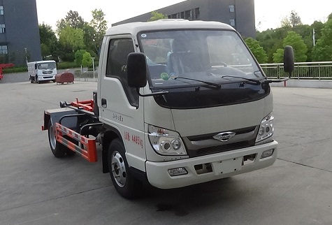 程力威牌CLW5042ZXX6HS車廂可卸式垃圾車公告圖片