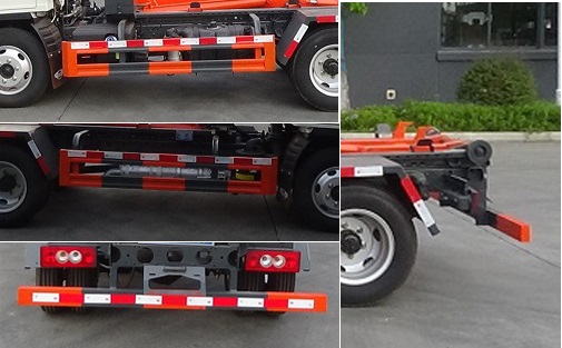 程力威牌CLW5042ZXX6HS車廂可卸式垃圾車公告圖片