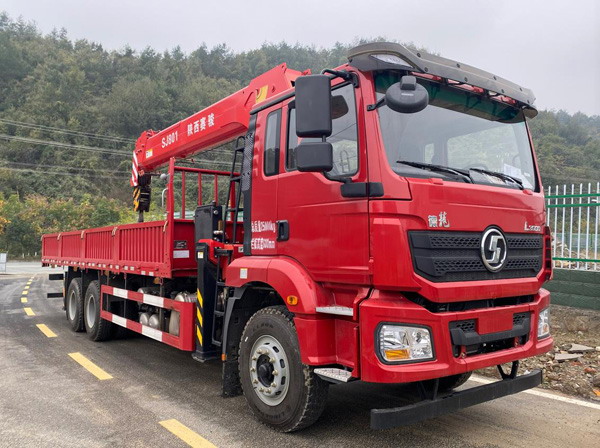 千動力牌SJP5253JSQ隨車起重運(yùn)輸車公告圖片