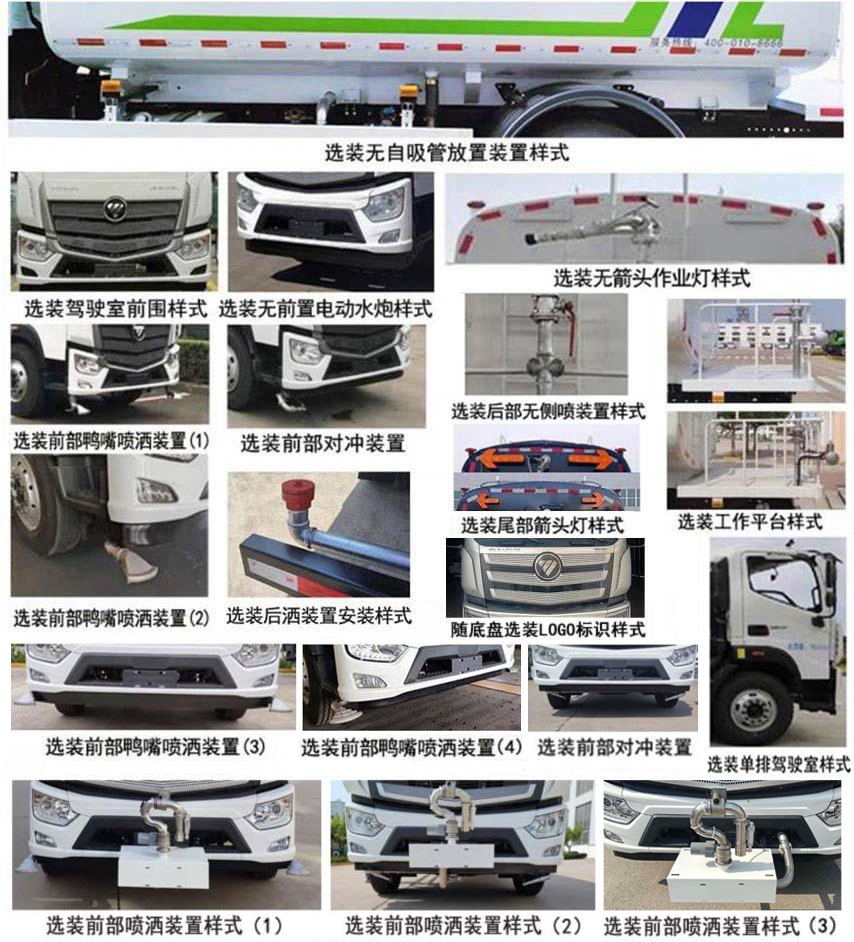 海匯牌RHH5181GSSBJ6灑水車公告圖片