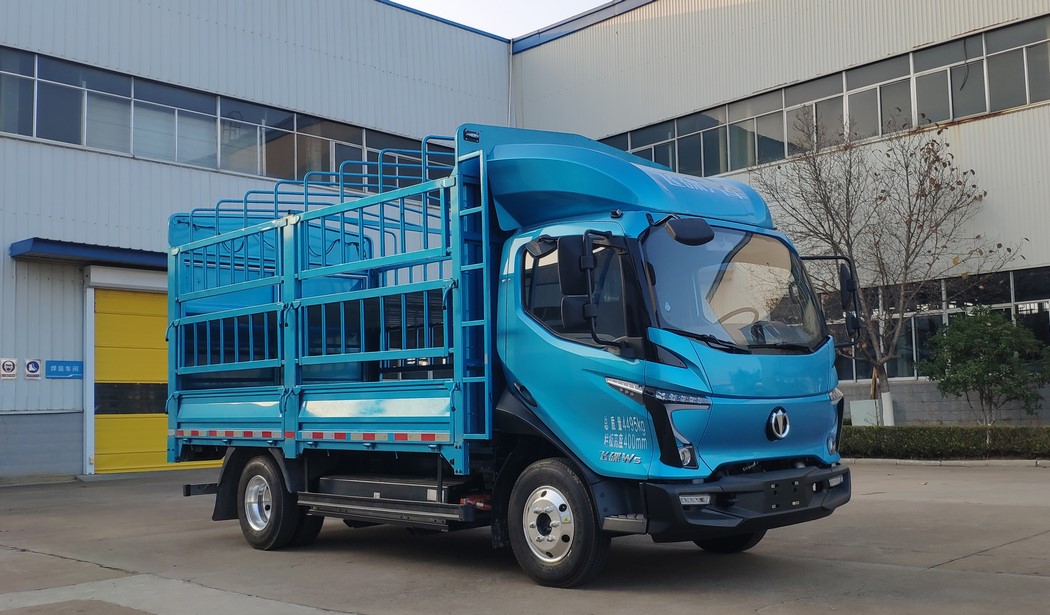 飛碟牌FD5042CCYW68BEV-1純電動倉柵式運(yùn)輸車公告圖片