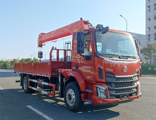 神百重工牌ABC5186JSQLZ6隨車起重運輸車公告圖片
