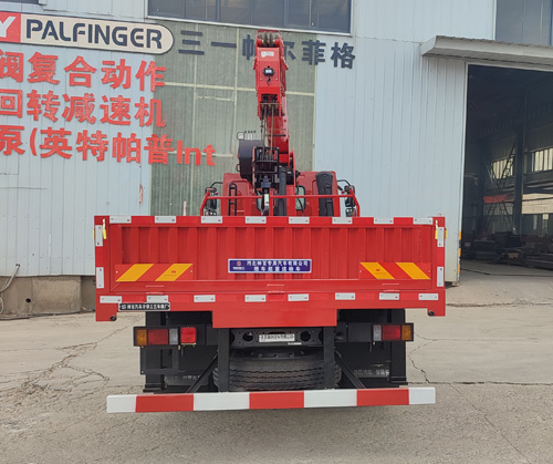 神百重工牌ABC5186JSQLZ6隨車起重運輸車公告圖片