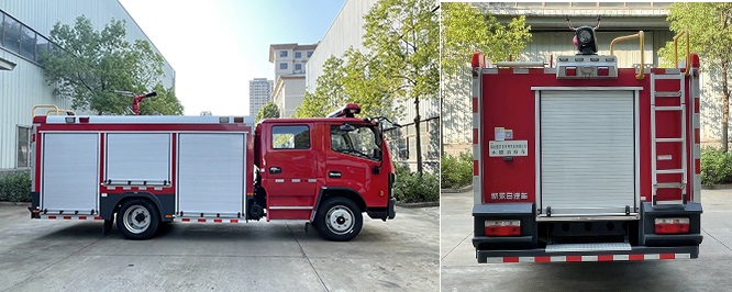 新東日牌YZR5100GXFSG40/E6A水罐消防車公告圖片
